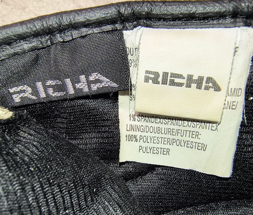 Mănuși moto vară din piele naturală, Richa, S