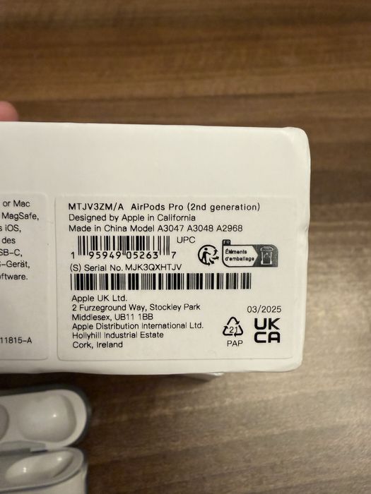 Vând căști model airpods pro 2