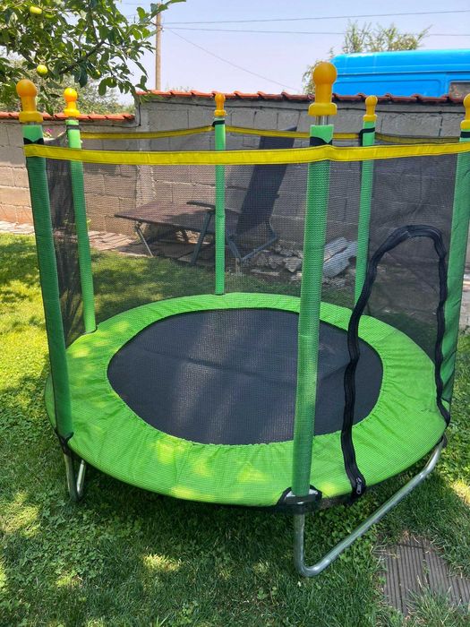 Детски батут 140/160см с мрежа