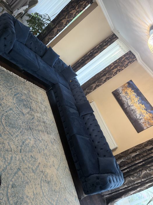 Vand coltar chesterfield catifea premium Divani& Sofa