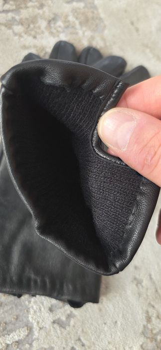 Мъжки ръкавици , естествена кожа L - XL