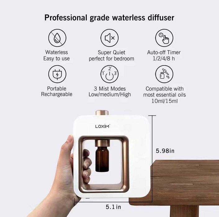 Арома дифузер за етерични масла / Aroma Diffuser Nebulizing