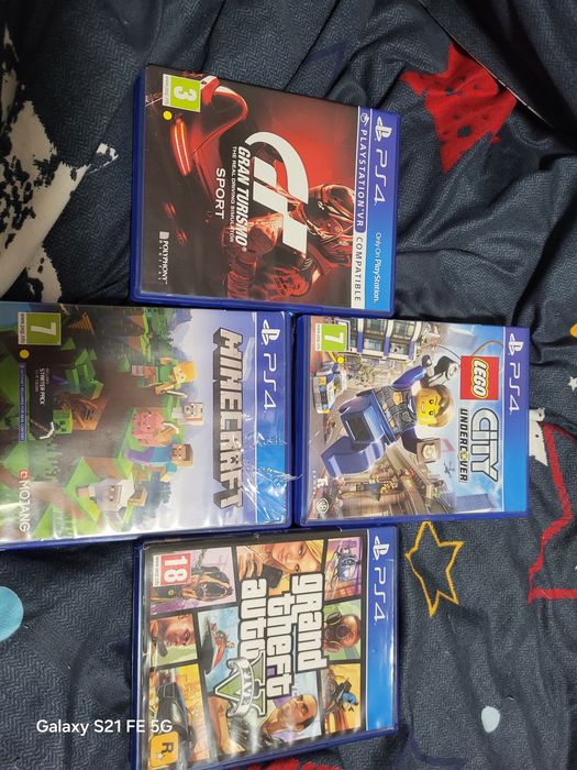 Minecraft+Gran Turismo+Lego City+Grand Theft Auto 5 (GTA5)