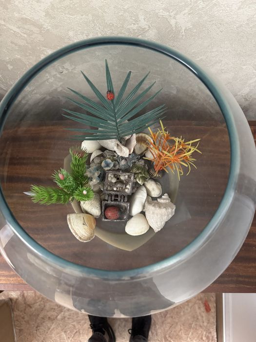 Продам аквариум для рыб в виде шара