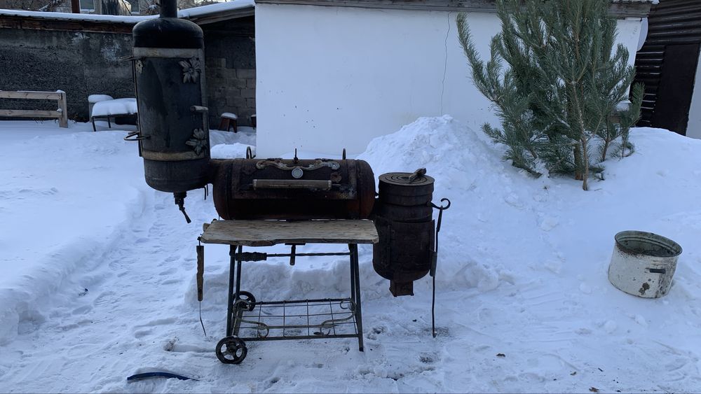 Смокер, мангал, коптильня, печка