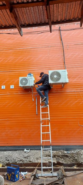 Установка кондиционера, обслуживание