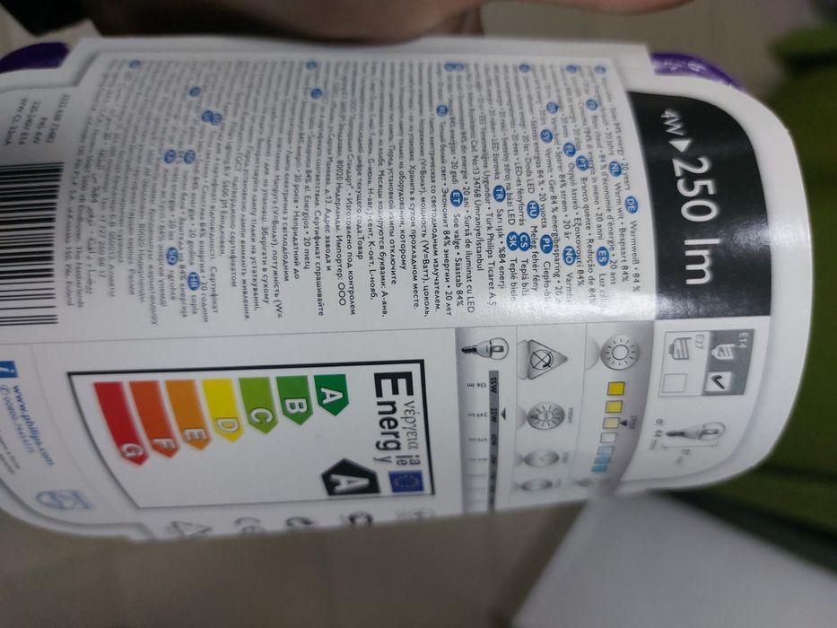 Крушки philips LED