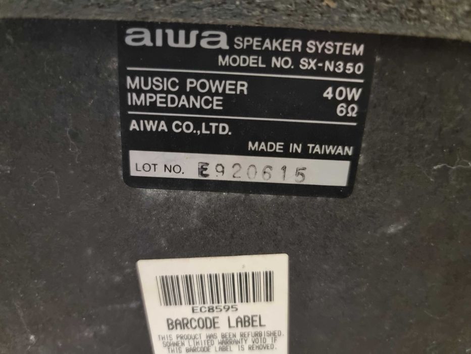 Тонколони Aiwa SX-N350