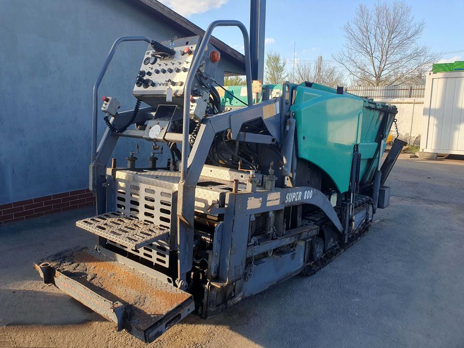 Finisor asfalt VOGELE Super 800, an fabricatie 2008  stare foarte buna