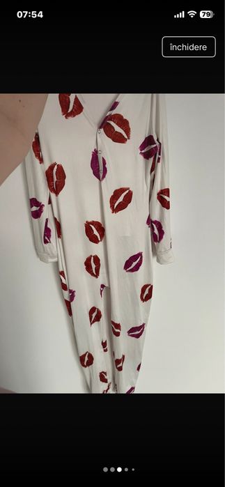Pijama sexy cu deschidere la spate