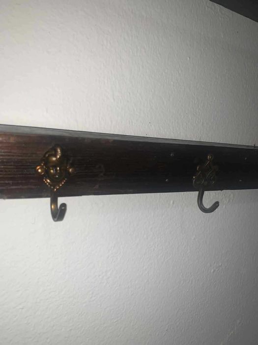 Cuier cu cinci agatatori din bronz