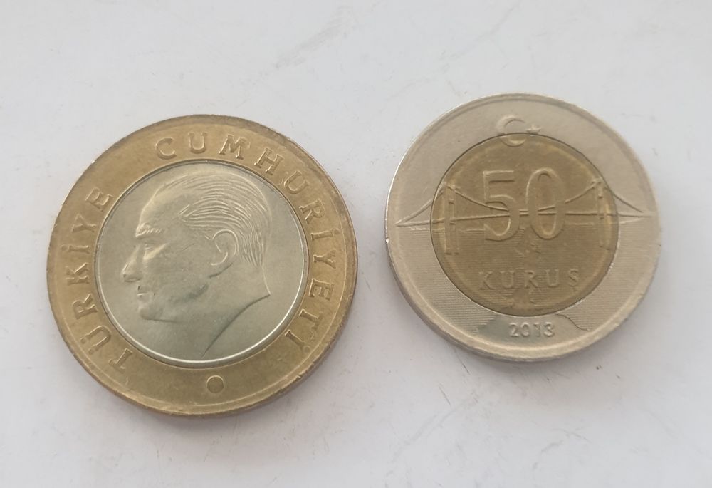 Турецкая лира 2014 год.