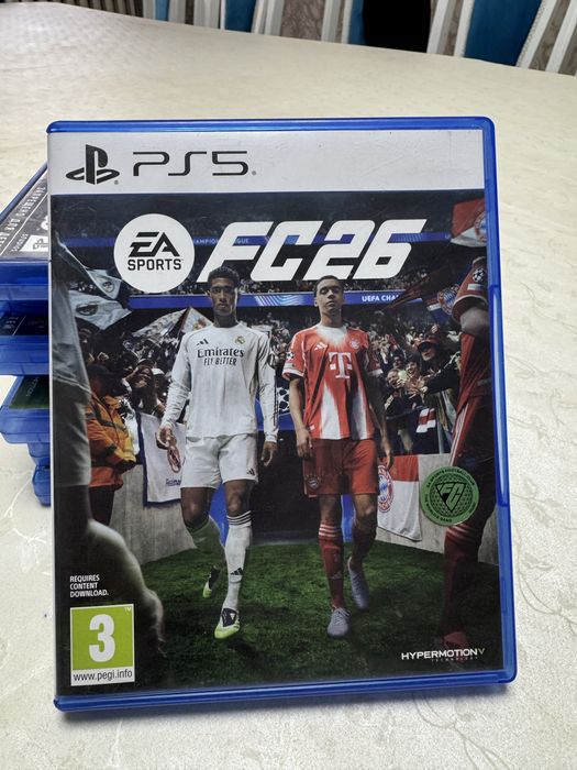 Диски топовых игр PS5