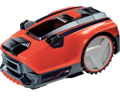 Robot de tuns iarba pe bază de acumulator Einhell Freelexo CAM 500 18V, incl. acumulator 3Ah, lățime de tăiere 18cm, pentru suprafețe de până la 500m²