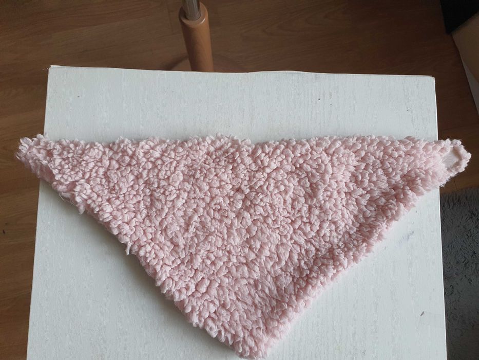 Fular triunghi cu doua fete bebelusi 0-2 ani