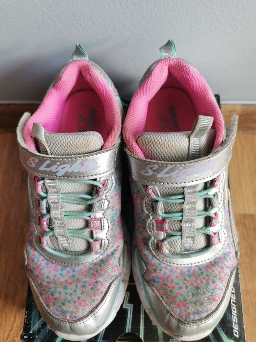 Маратонки Skechers Galaxy Lights #33.5, за момиче