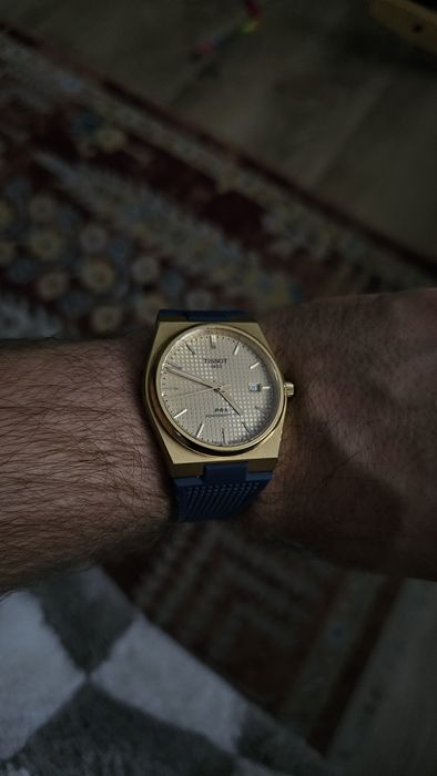 Tissot PRX POWERMATIC 80 GOLD seiko   omega  longines rolex  tissot