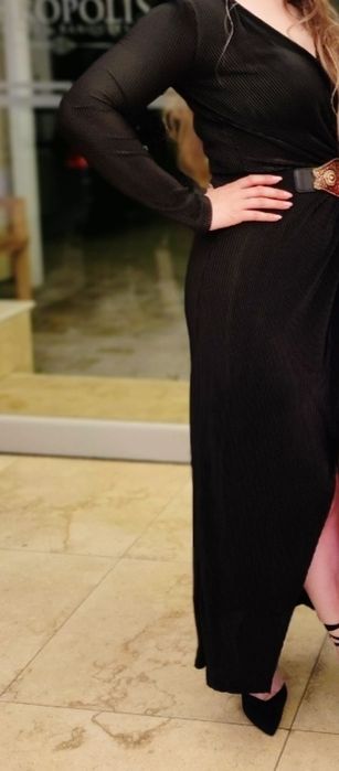 Rochie lunga, de seara, eleganta, neagra