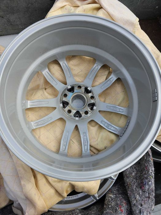 Set 4 Jante Aliaj R18, Rial (5x112), et 46 – Stare Foarte Buna