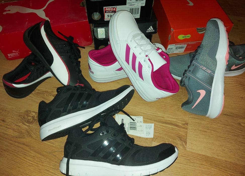 Нови маратонки Nike, Adidas, puma 35.5- 38 номер