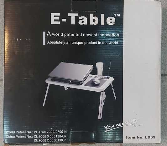 Подставка для ноутбука E-Table LD09 (новая, в упаковке)