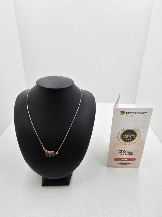 Lant aur 14K 1.60gr (Ag25 Belvedere B.42008.3)-Garantie 2 Ani!