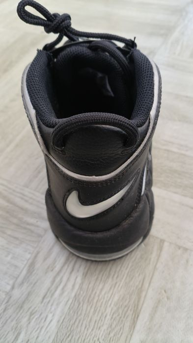 Nike Air More Uptempo '96 Black Metallic Silver