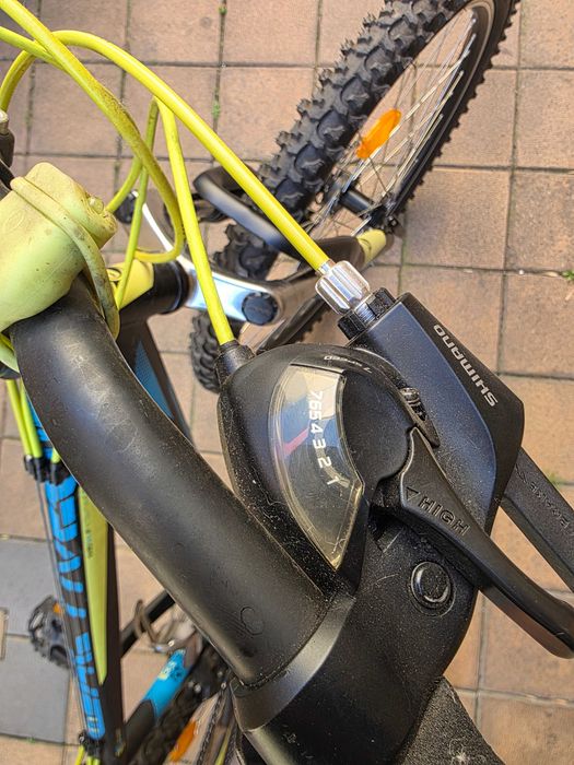 Bicicleta MTB dama, roti 26, full shimano, full disc, ca nou