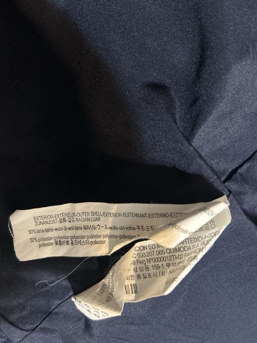 Palton Bershka compozitie lana, S