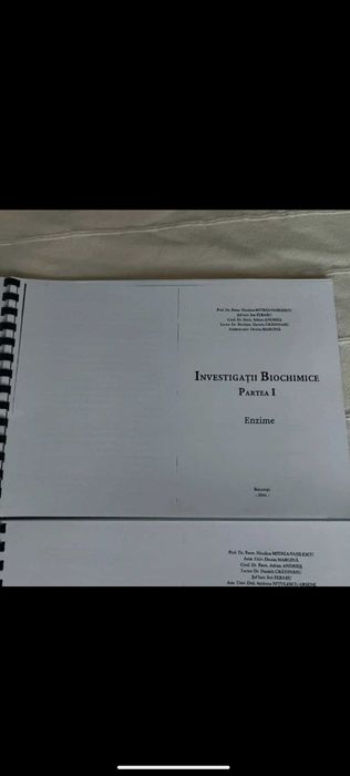 Investigații biochimice 1+2