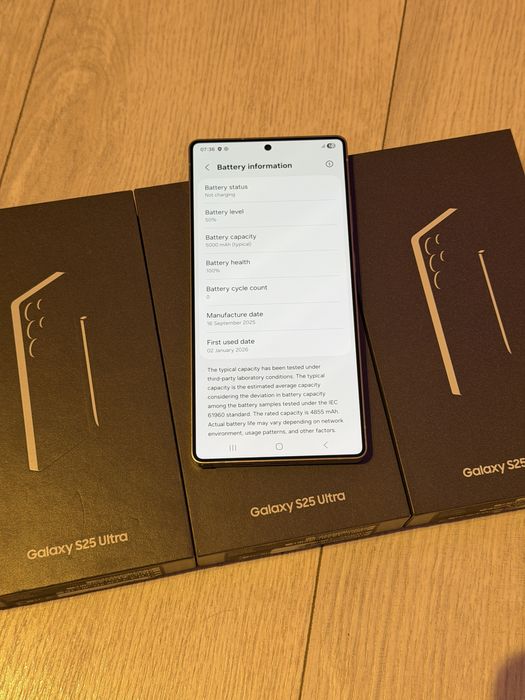 Samsung S25 Ultra 5G, 512Gb/256Gb, Black - nou