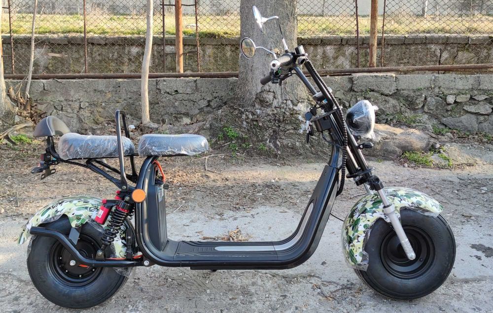Електрически скутер EcoWay Чопър Big City Harley HR2-2 2000W