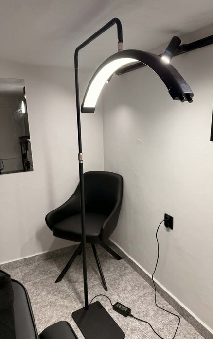 LED козметична лампа за миглопластика/грим/маникюр/татуировки