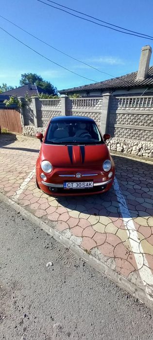 Fiat 500 | 1.2 Benzină (69 CP) | An 2009 | Roșu