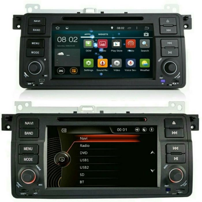 Мултимедия Бмв 9 инча android  bmw E46 E39 X5 Навигация андроид Бмв