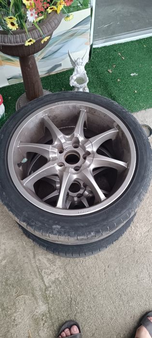 Jante aliaj R17 5x112 + anvelope 225/45ZR17 – set 4 bucăți