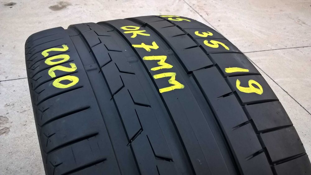 O anvelopa vara 285 35 19 continental sportcontact 6 cu 7 mm 2020