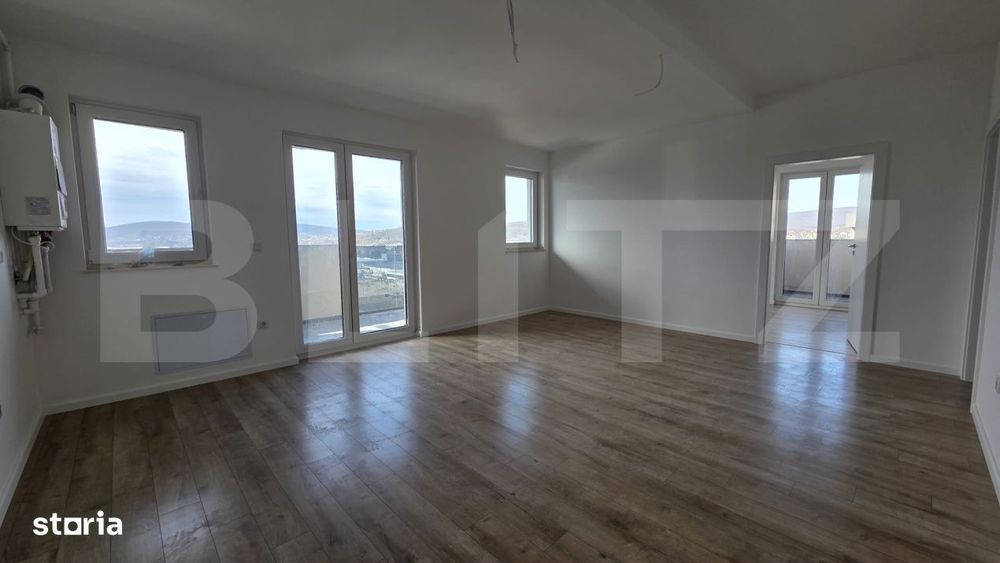 Apartament 3 camere, 62,65 mp, 2 bai, balcon 9,10 mp, finisaje premium