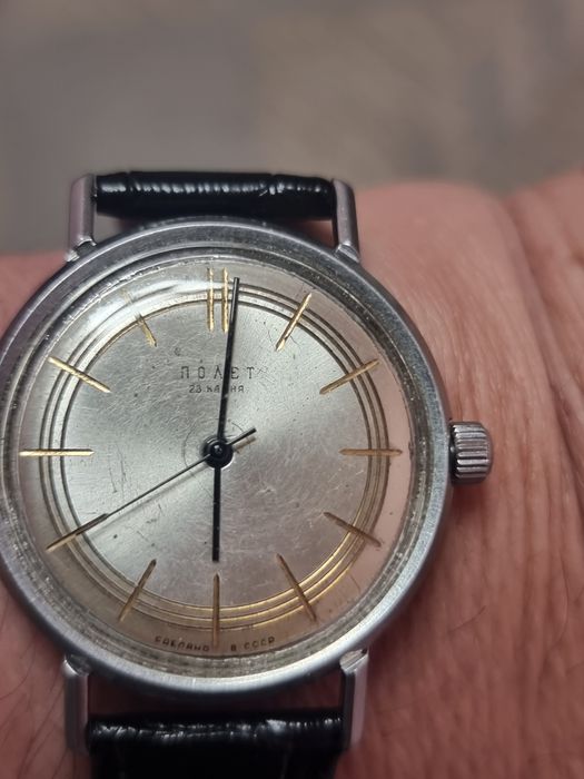 Часы Полёт нержавейка