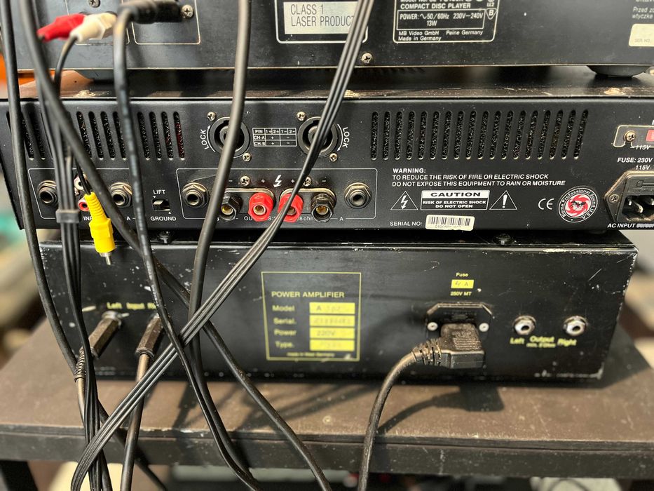 Крайно стъпало/усилвател/ 1бр. стерео и рисийвъри 2бр.