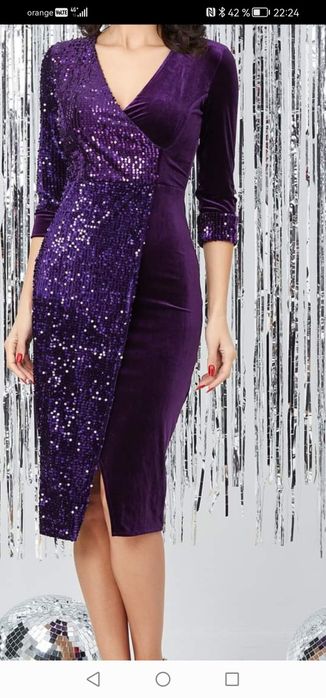 Rochie ocazie catifea