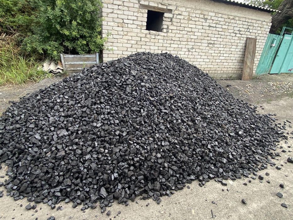 Калиброванный блестящий уголь