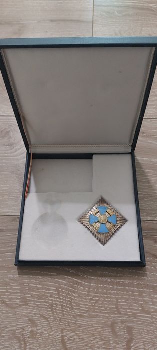 Placa pentru Ordinul National " Serviciu Credincios " in Grad de Mare