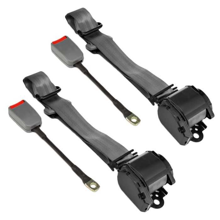 Автоматични колани Automat, За МПС, 2бр в к-т, 3 цвята