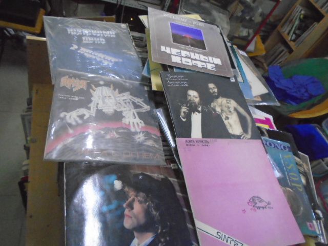 винилы русский рок (СССР)