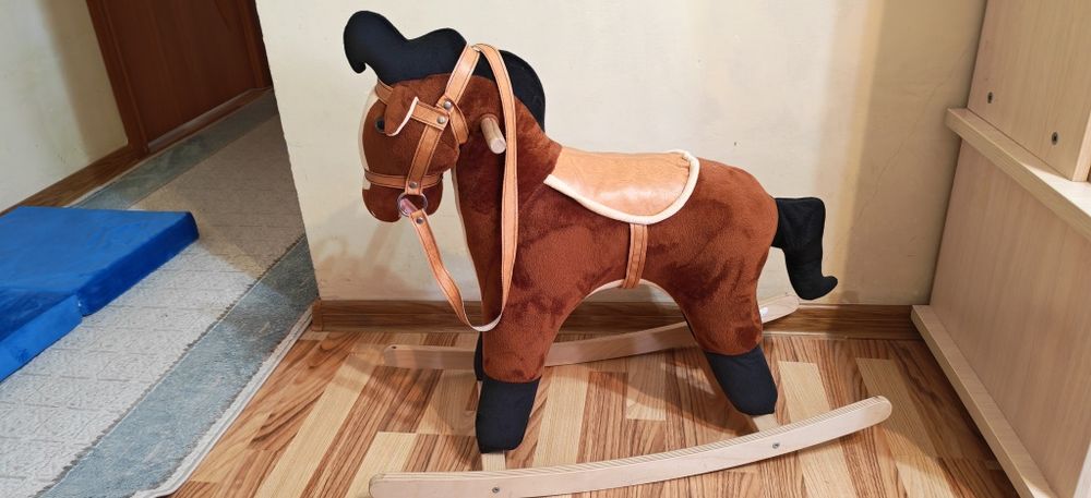 Лошадка качалка говорящая