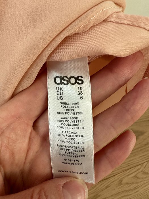 Rochie fluida, cu dantela, marimea 38 EU/ 10 UK