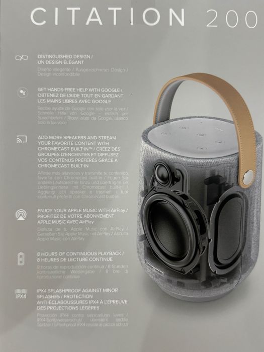 Harman Kardon Citation 200 boxa smart portabila noua