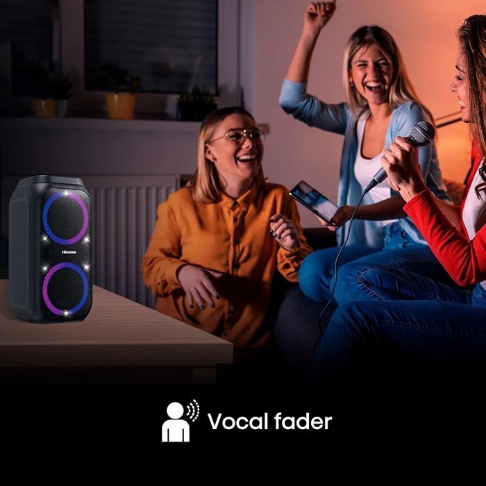 Нова караоке/акумулаторна тонколона Hisense Party Rocket 160W