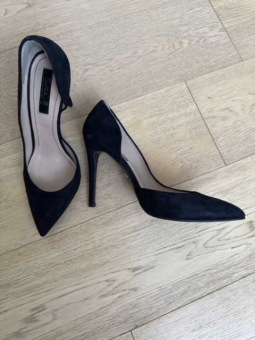 Pantofi eleganti piele intoarsa 40